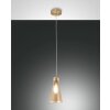 Suspension Fabas Luce Dafne Laiton, 1 lumière