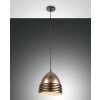 Suspension Fabas Luce Gavia Noir, 1 lumière