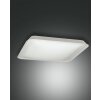 Plafonnier Fabas Luce Hugo LED Blanc, 1 lumière