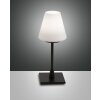 Lampe de table Fabas Luce Lucy LED Noir, 1 lumière