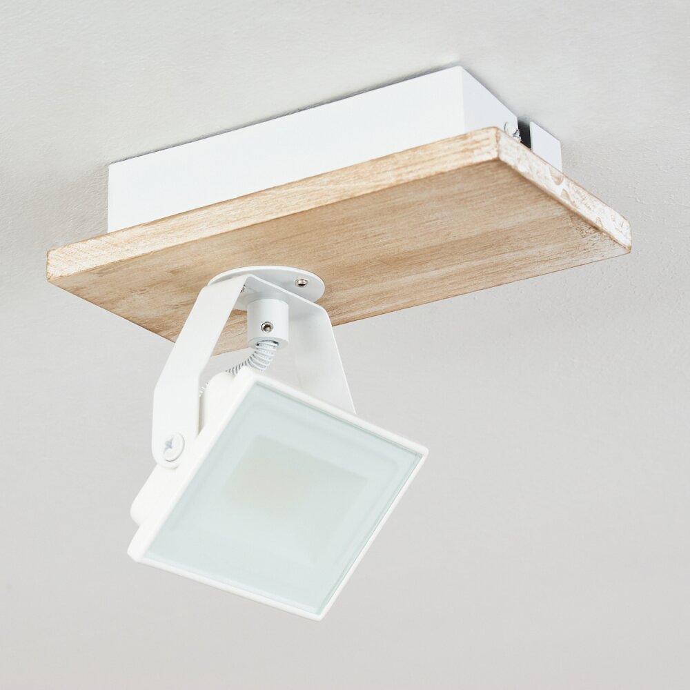 Plafonnier Giresta LED Écru, Blanc, 1 lumière