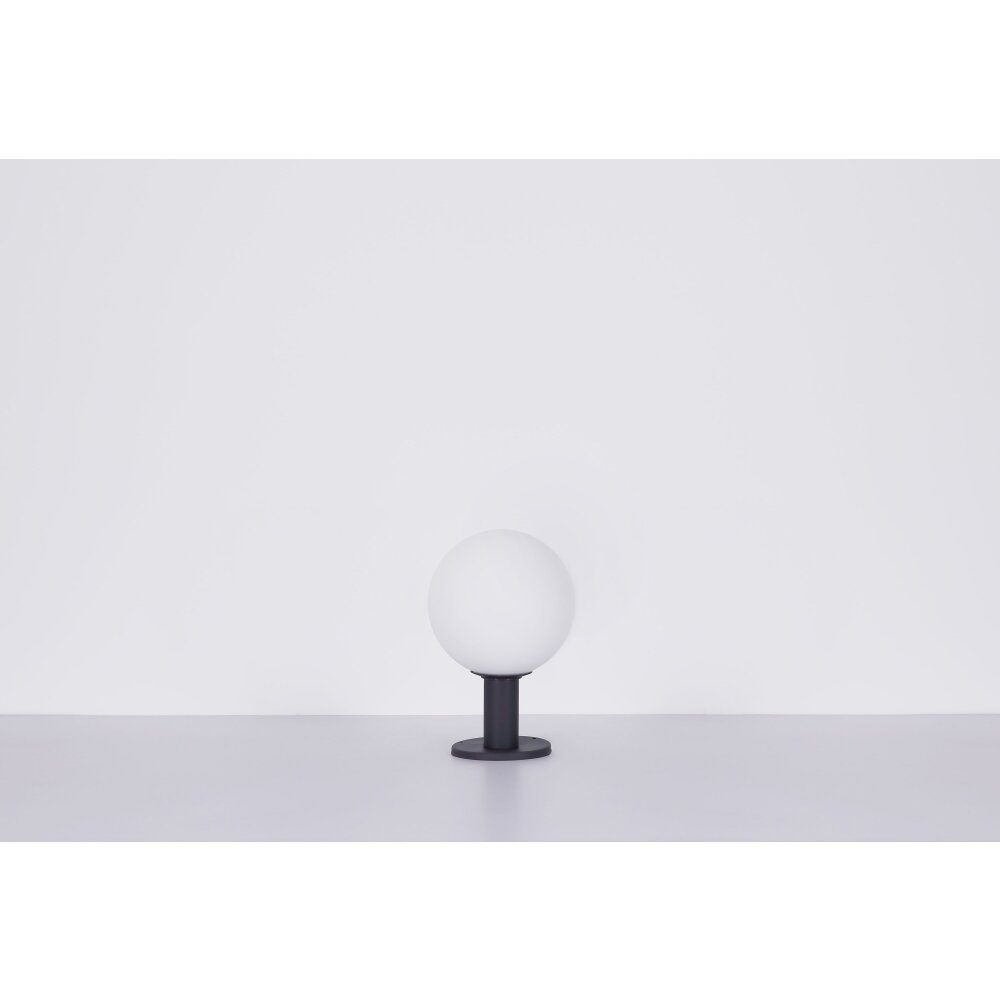 Borne lumineuse Globo OSSY Anthracite, 1 lumière
