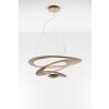 Suspension Artemide Pirce Mini LED Or, 1 lumière