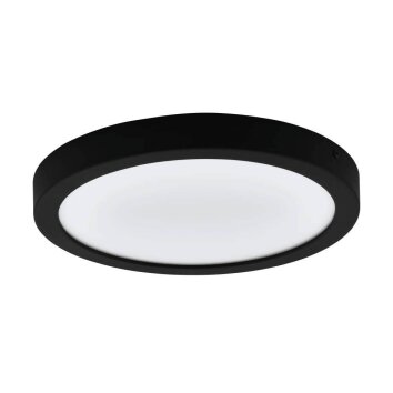 Plafonnier Eglo-Leuchten IDUN LED Noir, 1 lumière