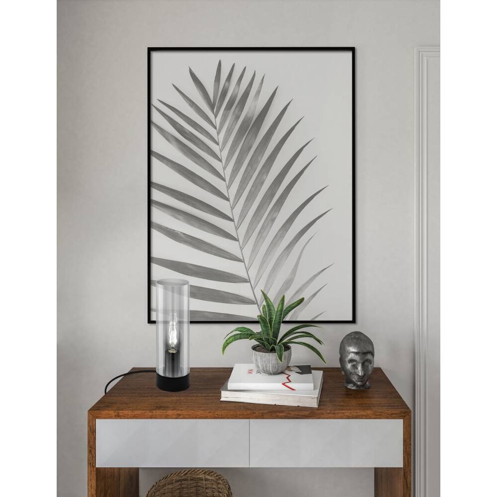 Lampe de table Eglo-Leuchten DAMASCO Noir, 1 lumière main product photo