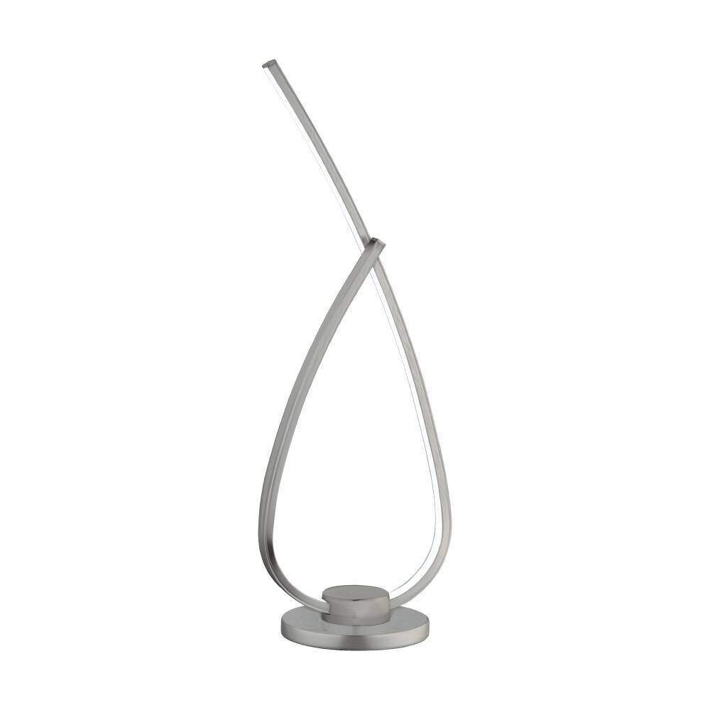 Lampe de table Eglo-Leuchten PALOZZA 1 LED Nickel mat, 1 lumière main product photo