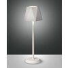 Lampe de table Fabas-Luce KATY LED Blanc, 1 lumière