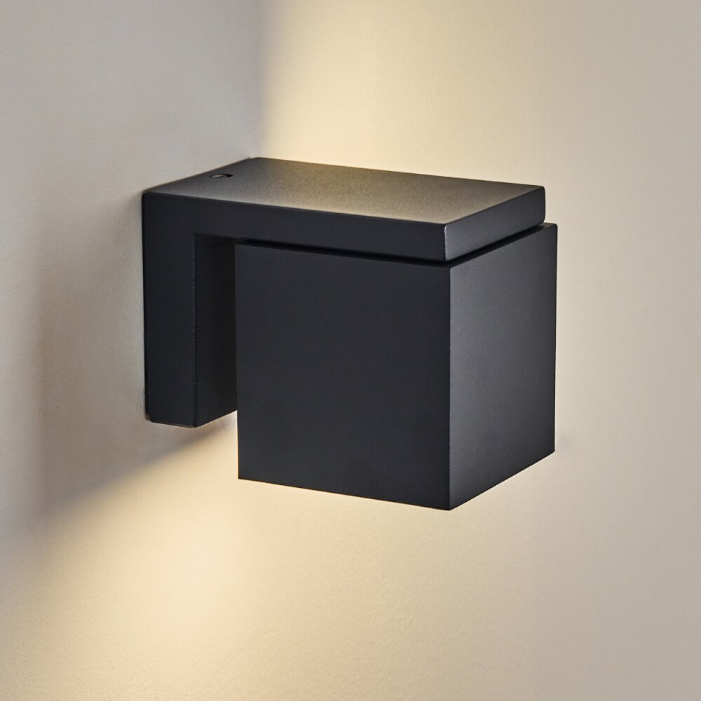 Applique murale d'extérieur Swanek LED Anthracite, 1 lumière
