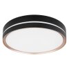 Plafonnier Globo MANNI LED Blanc, 1 lumière, Télécommandes