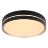 Plafonnier Globo MANNI LED Blanc, 1 lumière, Télécommandes