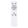 Plafonnier Globo MANNI LED Blanc, 1 lumière, Télécommandes