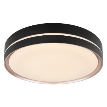 Plafonnier Globo MANNI LED Blanc, 1 lumière, Télécommandes
