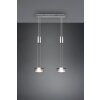 Suspension Trio-Leuchten Franklin LED Nickel mat, 2 lumières