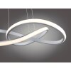 Suspension Leuchten-Direkt MARIA LED Aluminium, 1 lumière