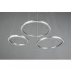 Suspension Trio-Leuchten Morrison LED Nickel mat, 1 lumière