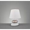 Lampe de table Fischer-Honsel Pibe Blanc, 1 lumière