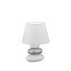 Lampe de table Fischer-Honsel Pibe Blanc, 1 lumière