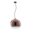 Suspension Luce-Design Marte Noir, 1 lumière