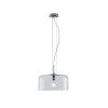 Suspension Luce-Design Gibus Chrome, 1 lumière