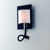 Applique murale Luce-Design Pop LED Noir, 2 lumières