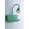 Applique murale Luce-Design Gulp Vert, 1 lumière