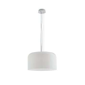 Suspension Luce-Design Gibus Blanc, 1 lumière