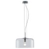 Suspension Luce-Design Gibus Chrome, 1 lumière