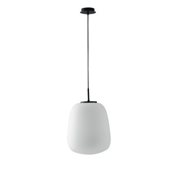 Suspension Luce-Design Tolomeo Noir, 1 lumière