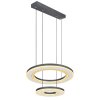 Suspension Globo BLASIUS LED Noir, 1 lumière, Télécommandes