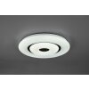 Plafonnier Reality Rana LED Noir, Blanc, 1 lumière, Télécommandes, Changeur de couleurs