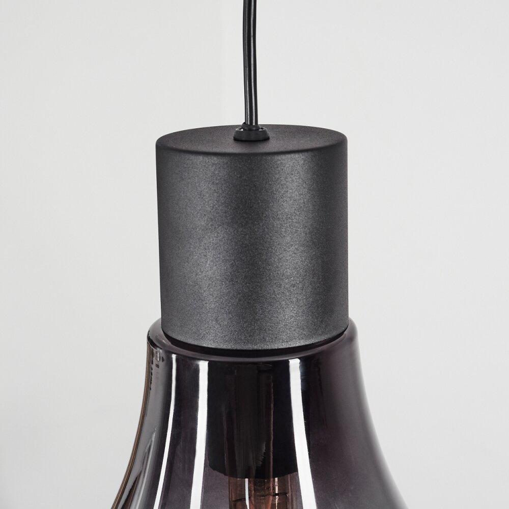 Suspension Chaumon Noir, 1 lumière