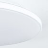 Plafonnier Bergell LED Blanc, 1 lumière