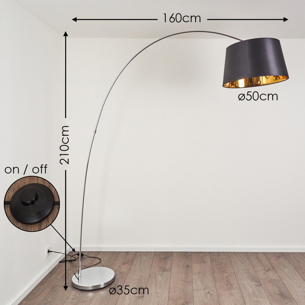 Lampadaire Lillby Gris, 1 lumière