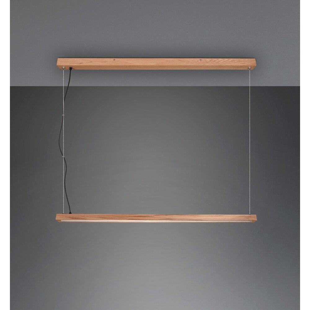 Suspension Trio-Leuchten Bellari LED Brun, 1 lumière