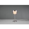 Lampe de table Trio-Leuchten Fletcher Nickel mat, 1 lumière