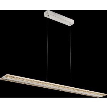 Suspension Globo KLAUS LED Nickel mat, 1 lumière