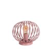 Lampe de table Lucide MERLINA Rose, 1 lumière