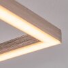 Plafonnier Buren LED Nickel mat, 1 lumière