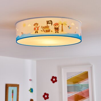 Plafonnier LED pour enfants plafonnier filles chambre d'enfants rond