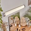 lampe miroir Morges LED Chrome, Blanc, 1 lumière