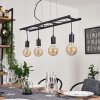 Suspension Susillon Noir, 4 lumières Suspension Susillon Noir, 4 lumières