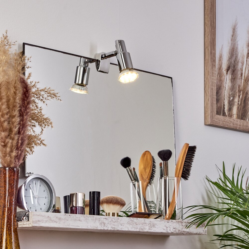 lampe miroir Morges LED Chrome H3458211
