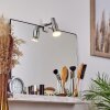 lampe miroir Morges Chrome, 1 lumière