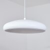 Suspension Rhone LED Blanc, 1 lumière, Changeur de couleurs