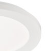 Plafonnier Fischer-Honsel Gotland LED Crème, Blanc, 1 lumière