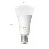 LED E27 13,5 Watt 2200 - 6500 Kelvin 1200 Lumen Philips Hue White Ambiance
