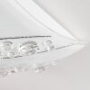 Plafonnier Buochs LED Blanc, 1 lumière