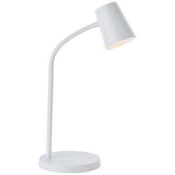 Lampe de table Brilliant Illa LED Blanc, 1 lumière