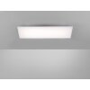 Plafonnier Paul Neuhaus FRAMELESS LED Blanc, 1 lumière, Télécommandes, Changeur de couleurs