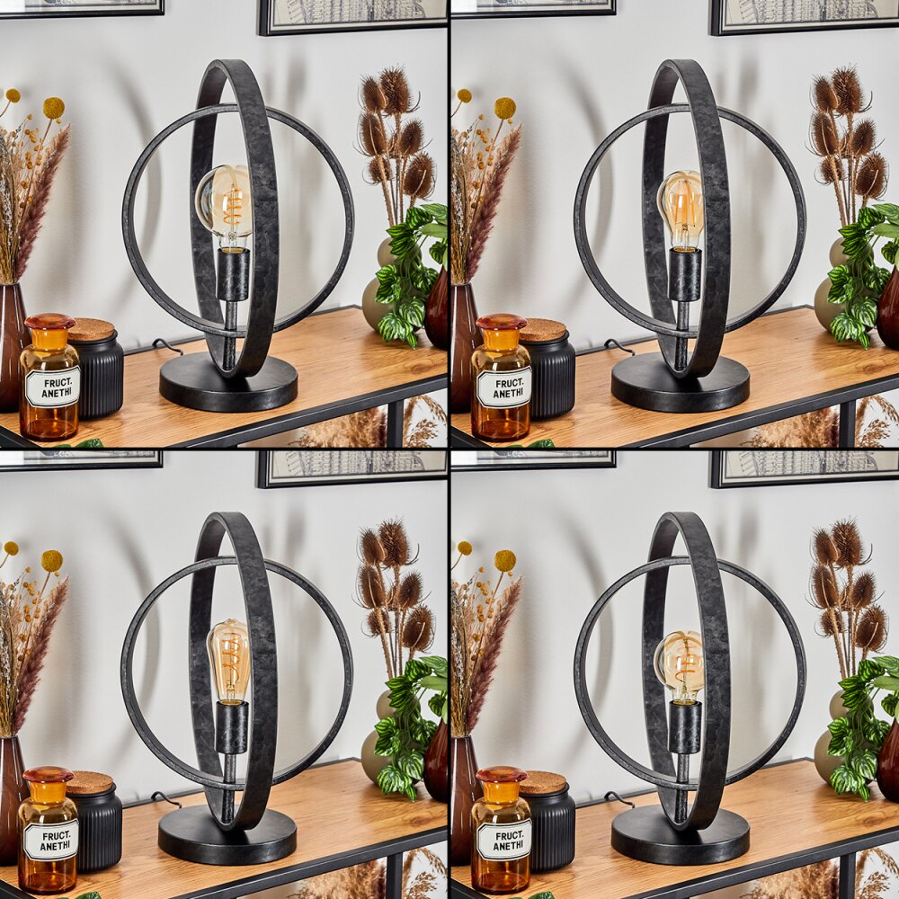 Lampe de table Tercel Noir H3555231